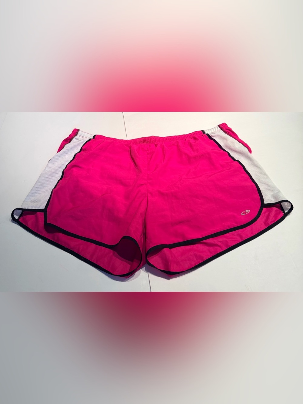 Champion C9 Active Running Vented Mesh Panels Lined Hot Pink Shorts Size: XL